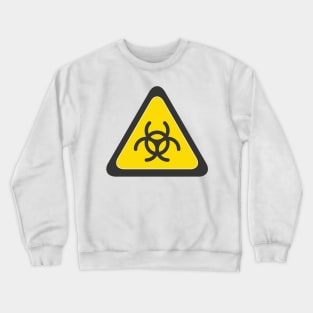 Biohazard Sign Crewneck Sweatshirt